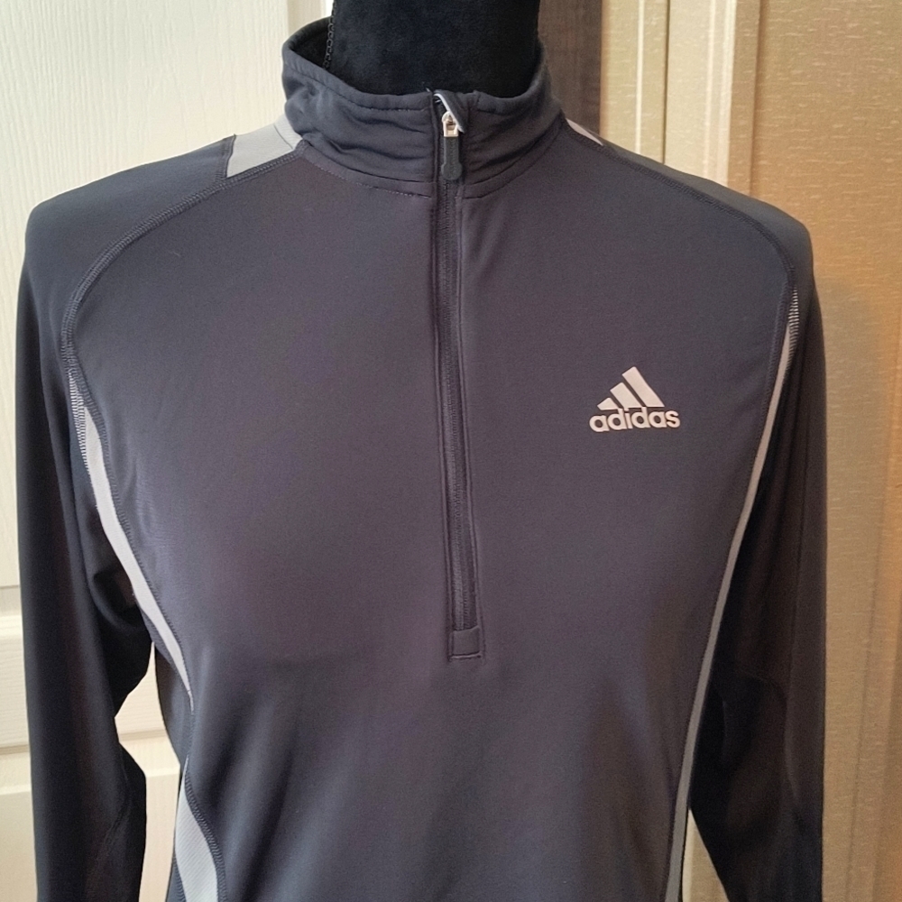 𝅺adidas Clima365 Pullover Gray Size S
